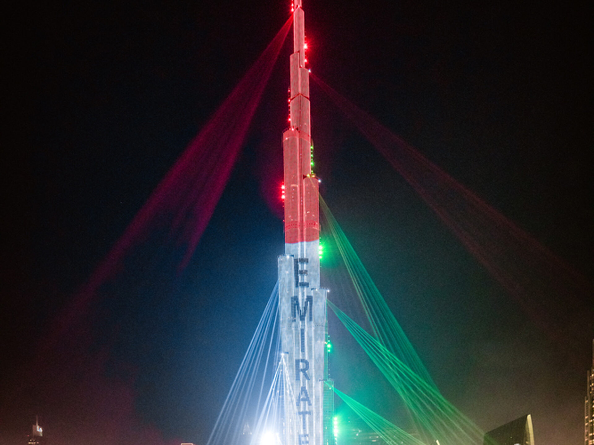 Laserfabrik Burj Khalifa NYE 09