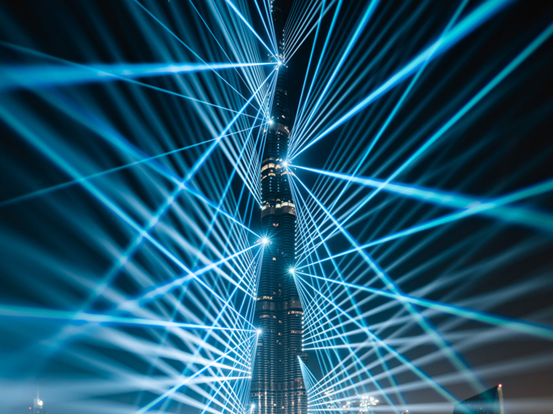 Laserfabrik Burj Khalifa NYE 14