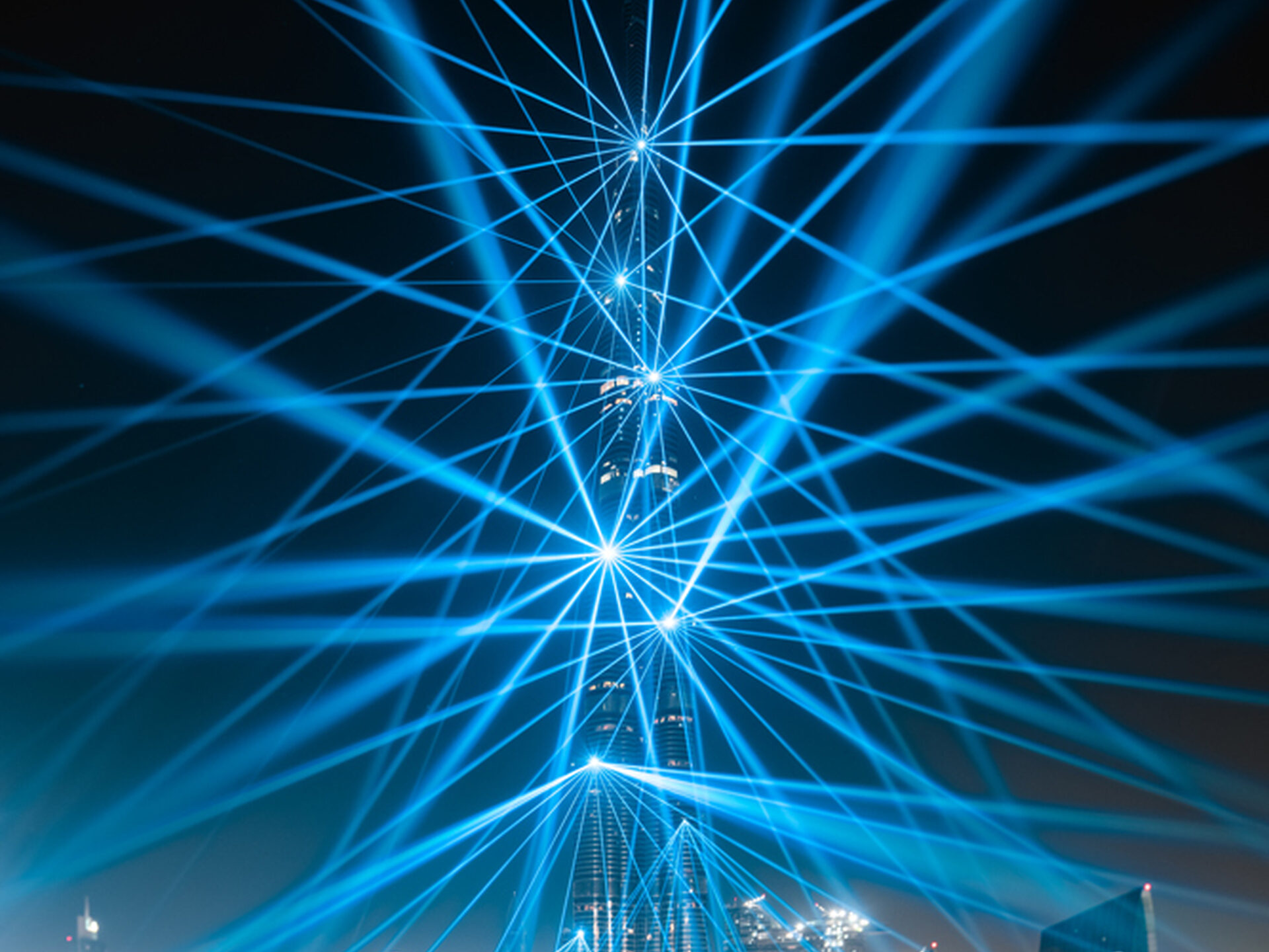 Laserfabrik Burj Khalifa NYE 15