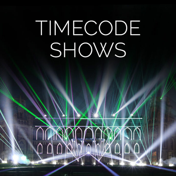 Laserfabrik timecode shows