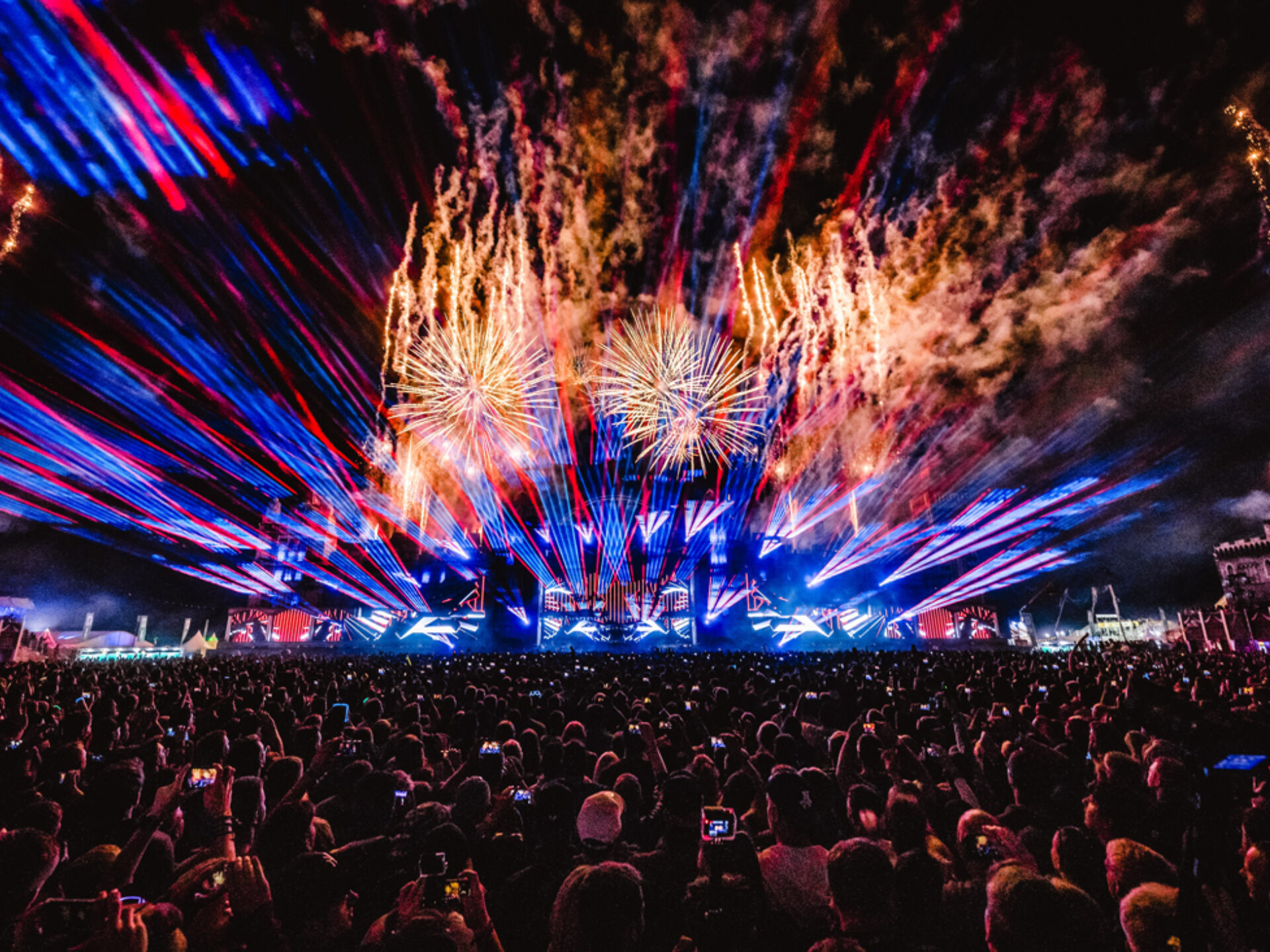 Laserfabrik lasershow Airbeat One 2018 2