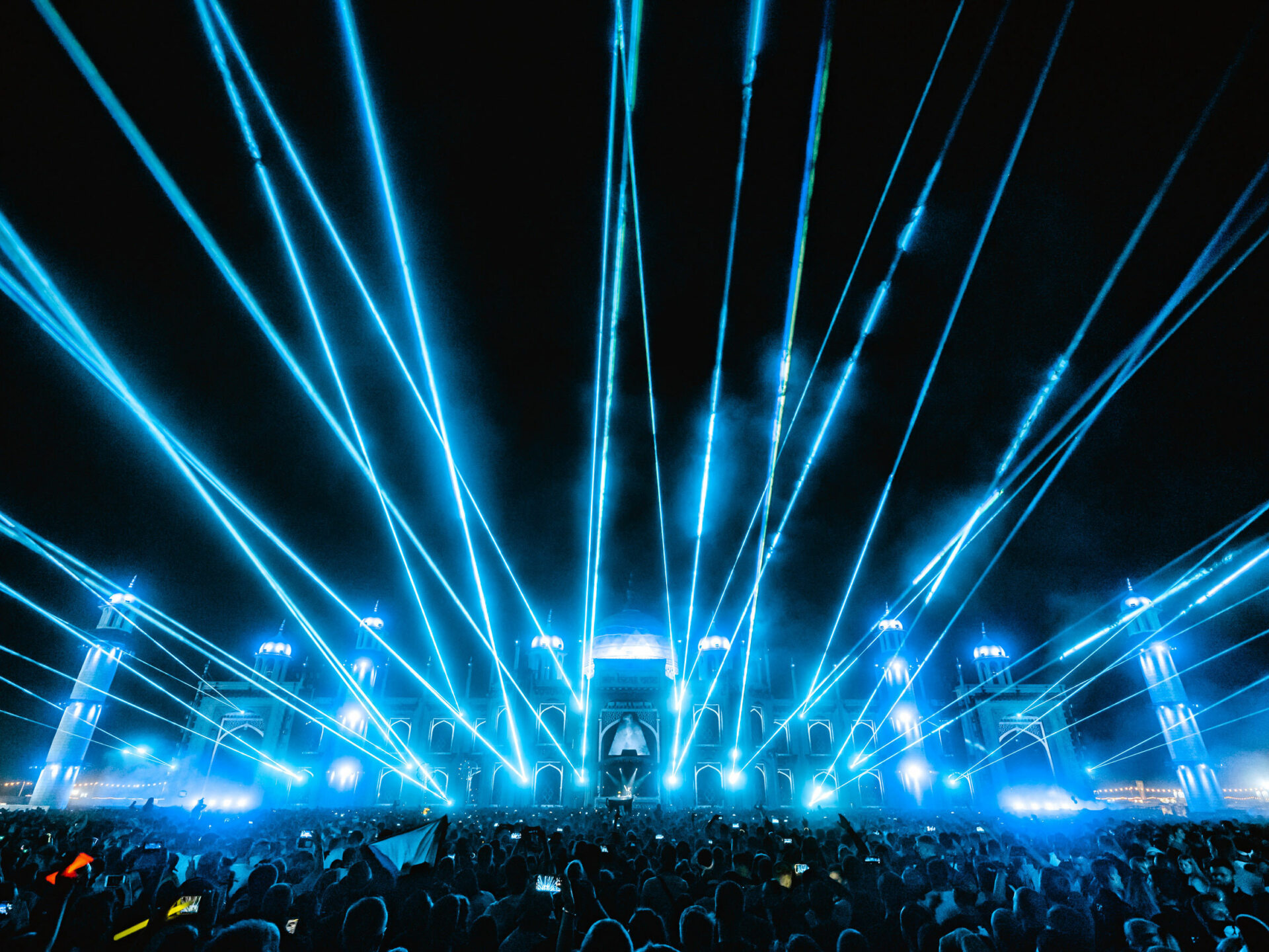 Laserfabrik lasershow Airbeat One 2019 3
