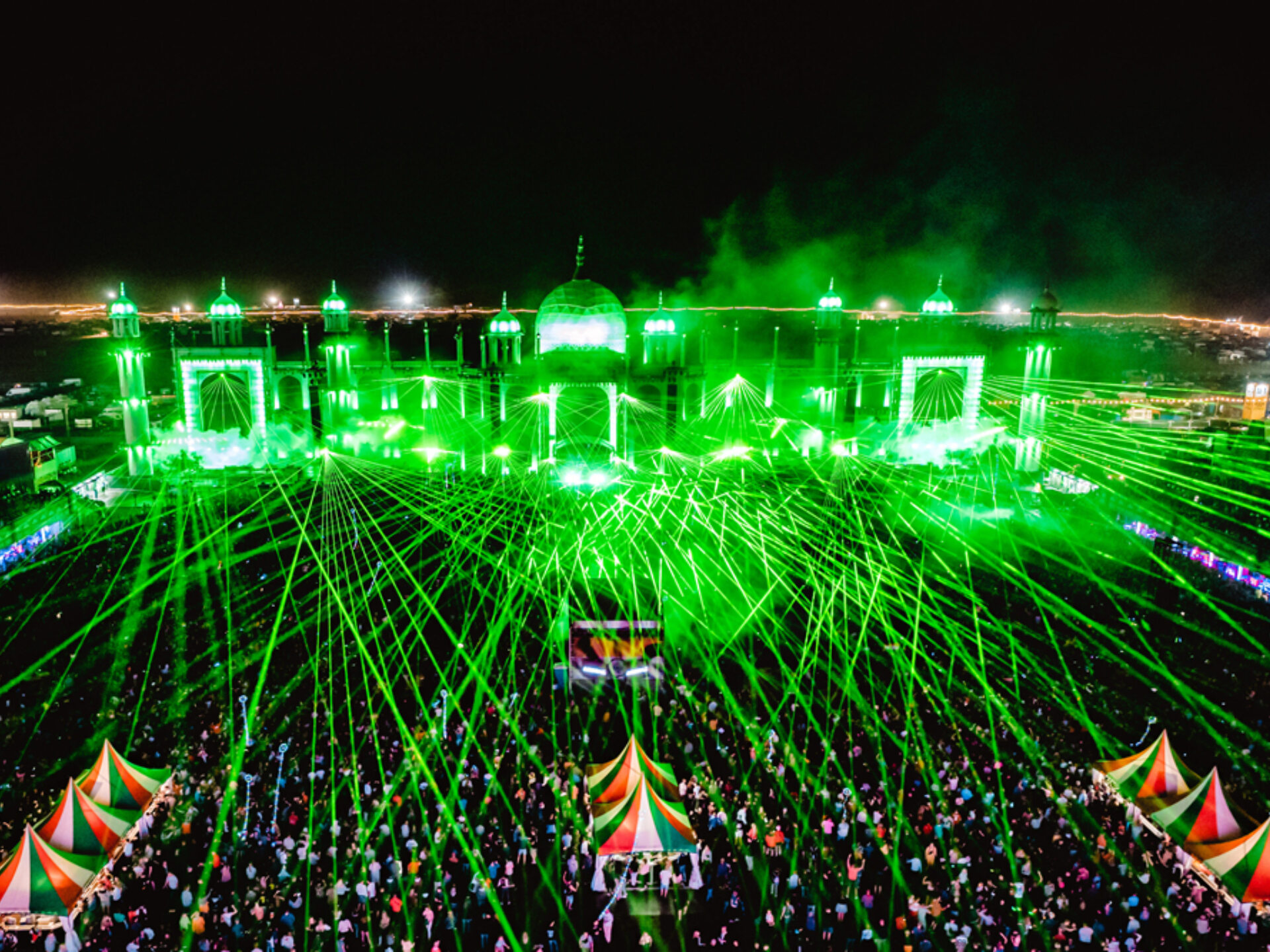 Laserfabrik lasershow Airbeat One 2019 8