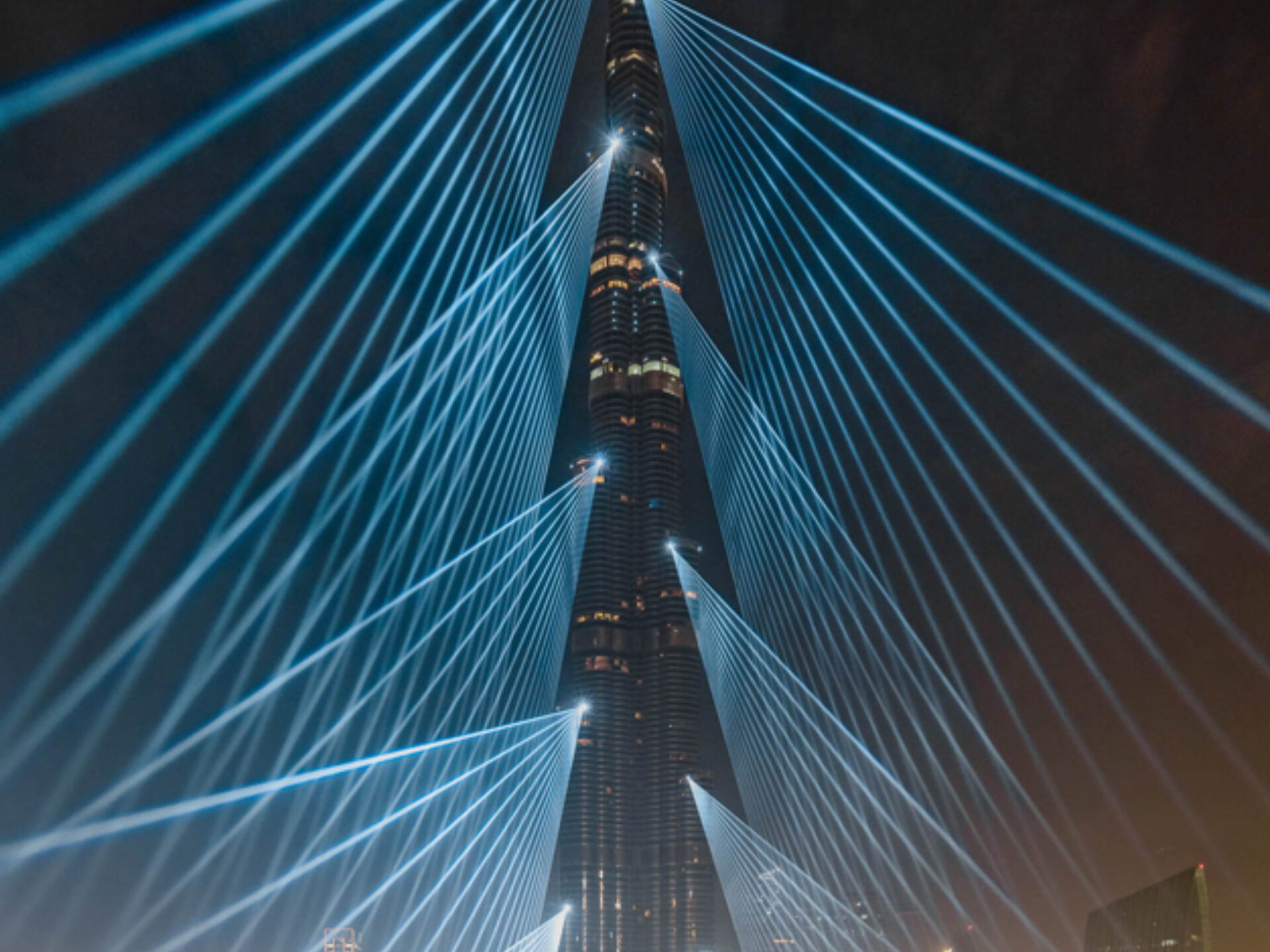 Laserfabrik Burj Khalifa NYE 13