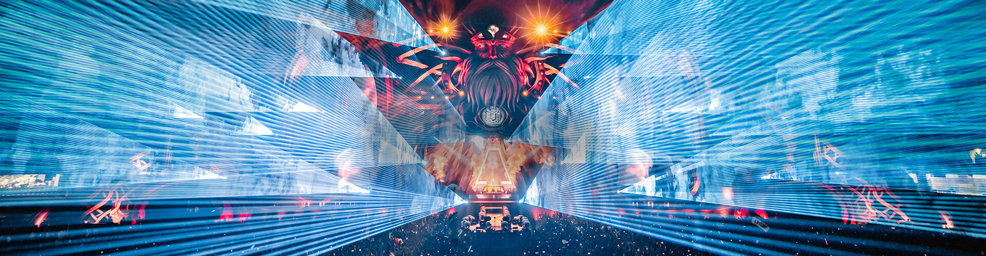 Laserafabrik lasershow Untold Festival header 01