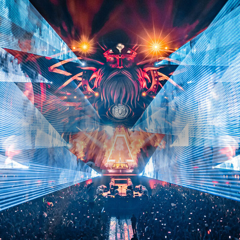Laserafabrik lasershow Untold Festival header 01