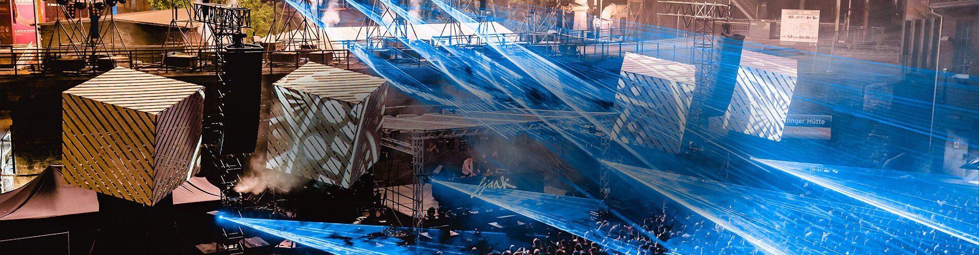 Laserfabrik lasershow magnetic festival header 2