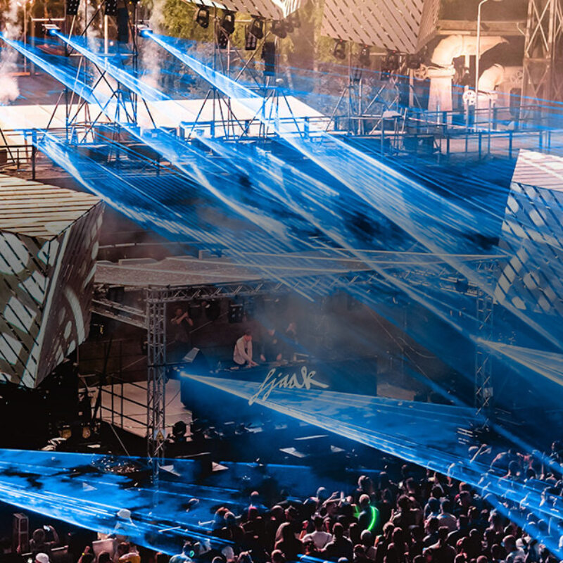 Laserfabrik lasershow magnetic festival header 2
